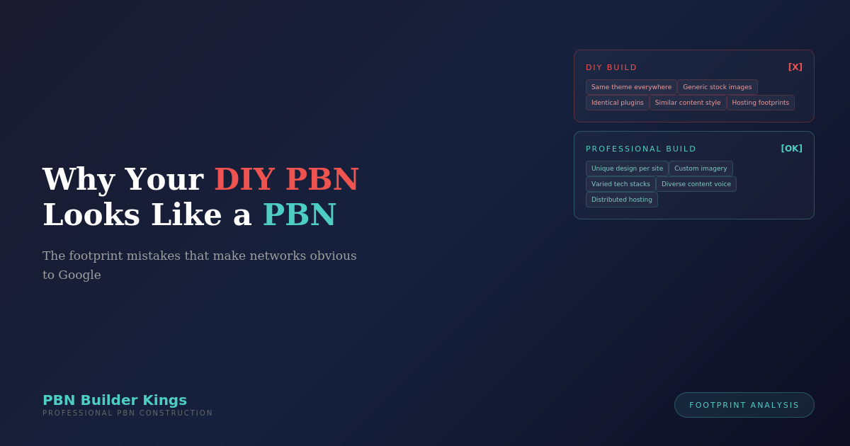Why Your DIY PBN Looks Like a PBN (And Ours Doesn't)