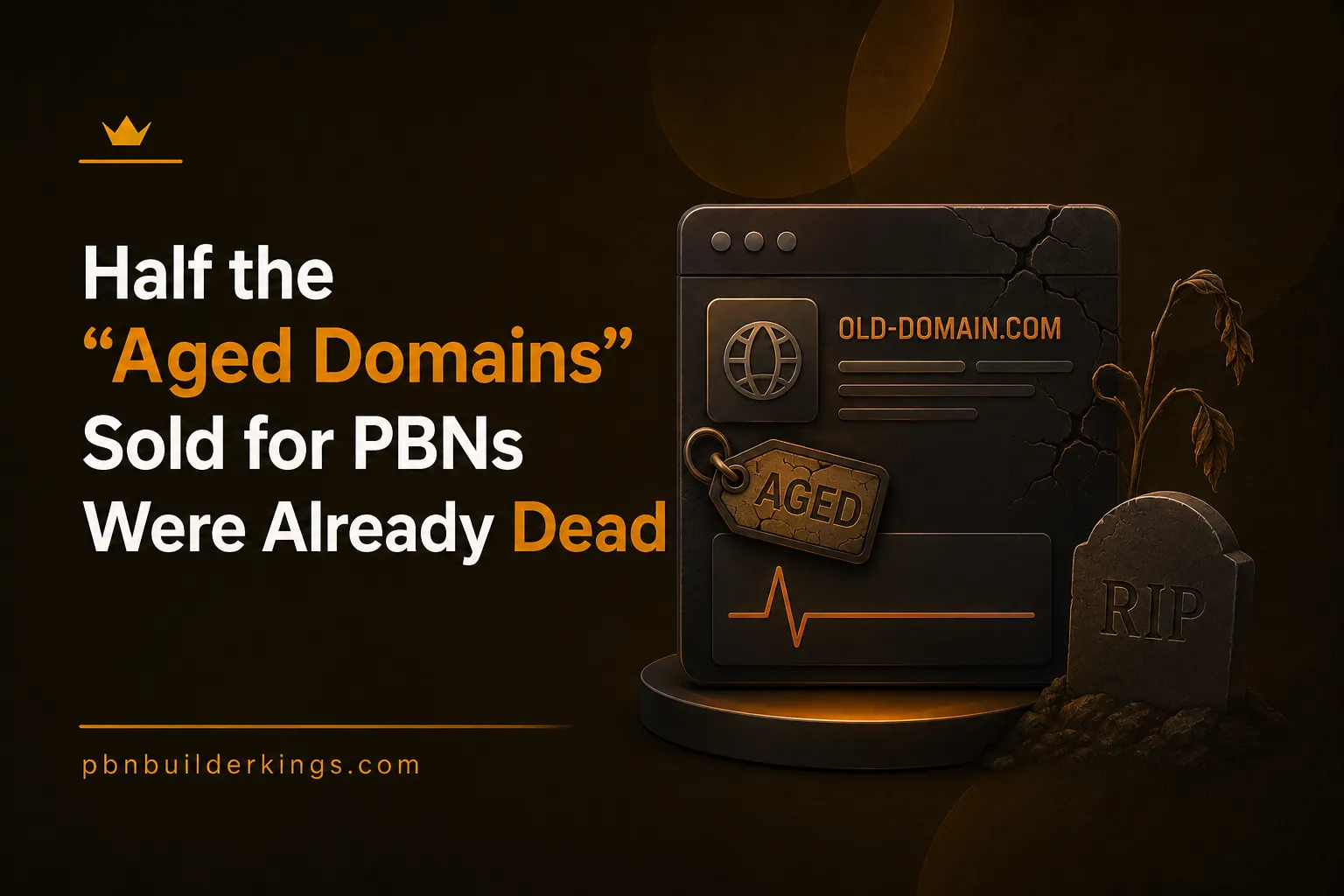 Half the “Aged Domains” Sold for PBNs Were Already Dead