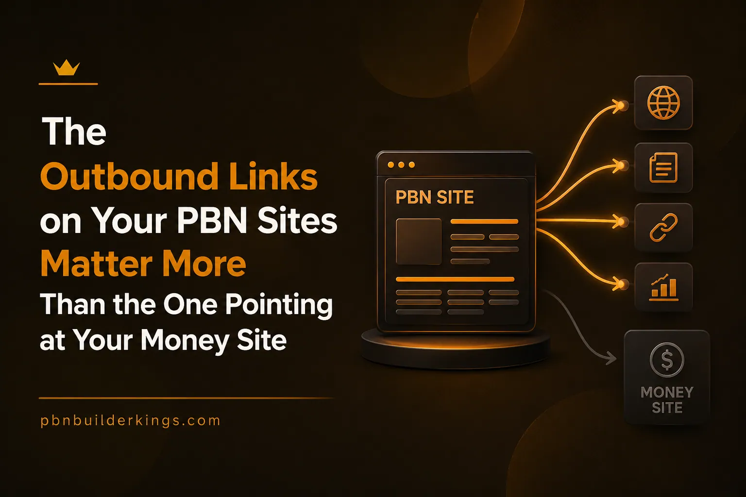 The Outbound Links on Your PBN Sites Matter More Than the One Pointing at Your Money Site